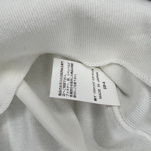 Real McCoy's UNION HENLEY UNDERSHIRT S/S White Size Large 42-44 - Picture 6 of 16